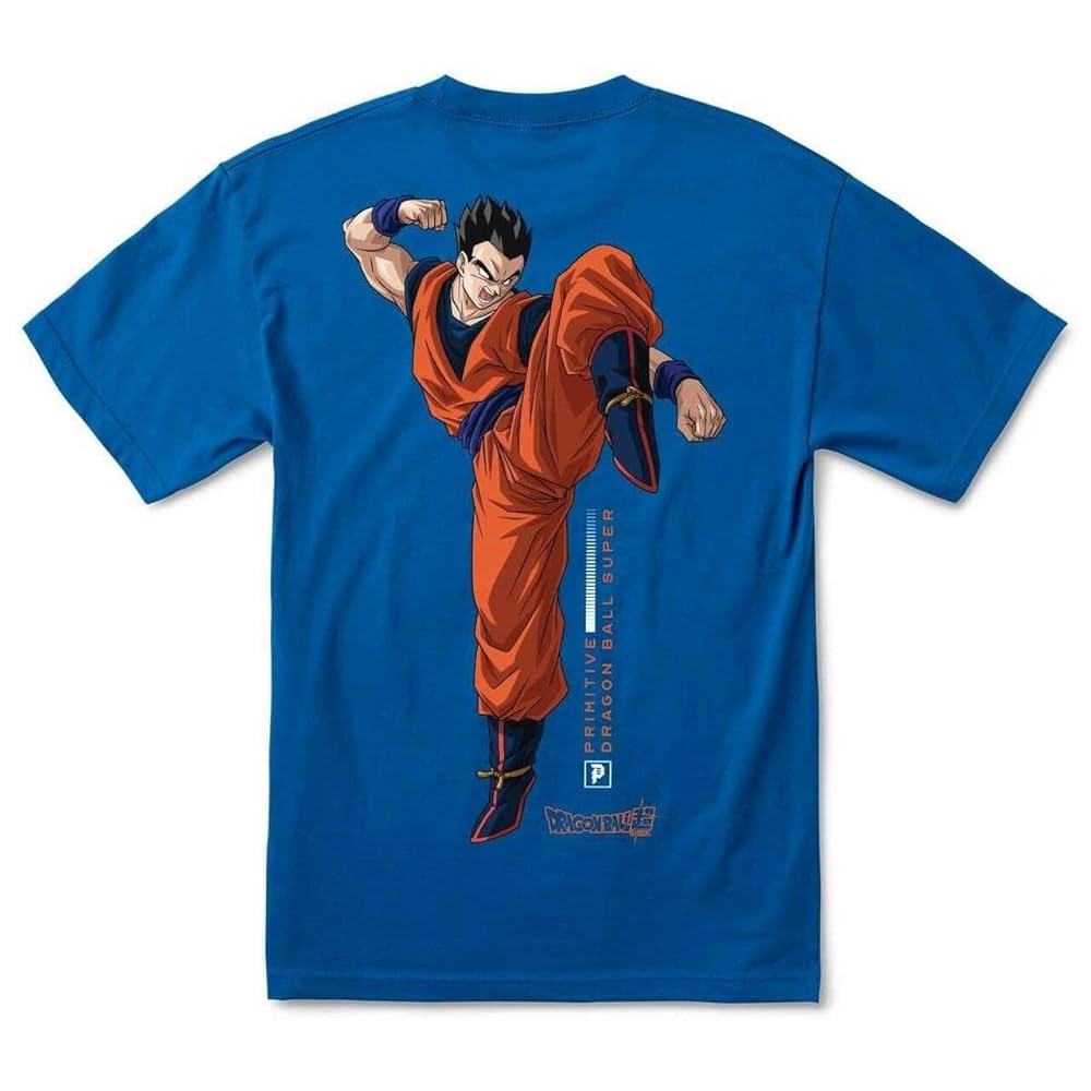 ドラゴンボール　Primitive　半袖　Tシャツ　メンズ　S Primitive x Dragon Ball Super Men's Gohan Hybrid Short